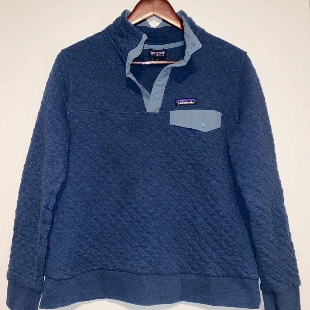 Patagonia Quilted Snap T Pullover Sweater